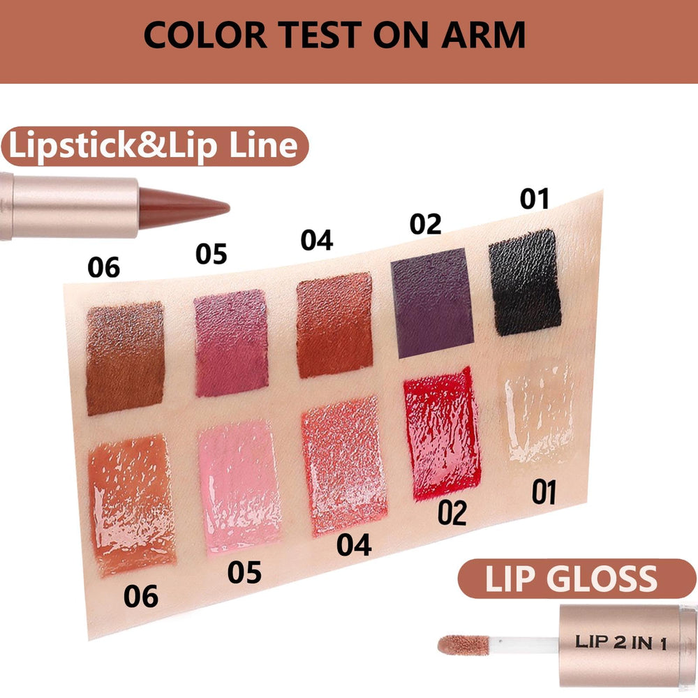 MiaSarah lip kit in evening makeup lifestyle setting showing polished finish benefit