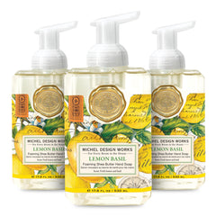 Michel Design Works front packaging showing elegant poump and decorative label for curb appeal