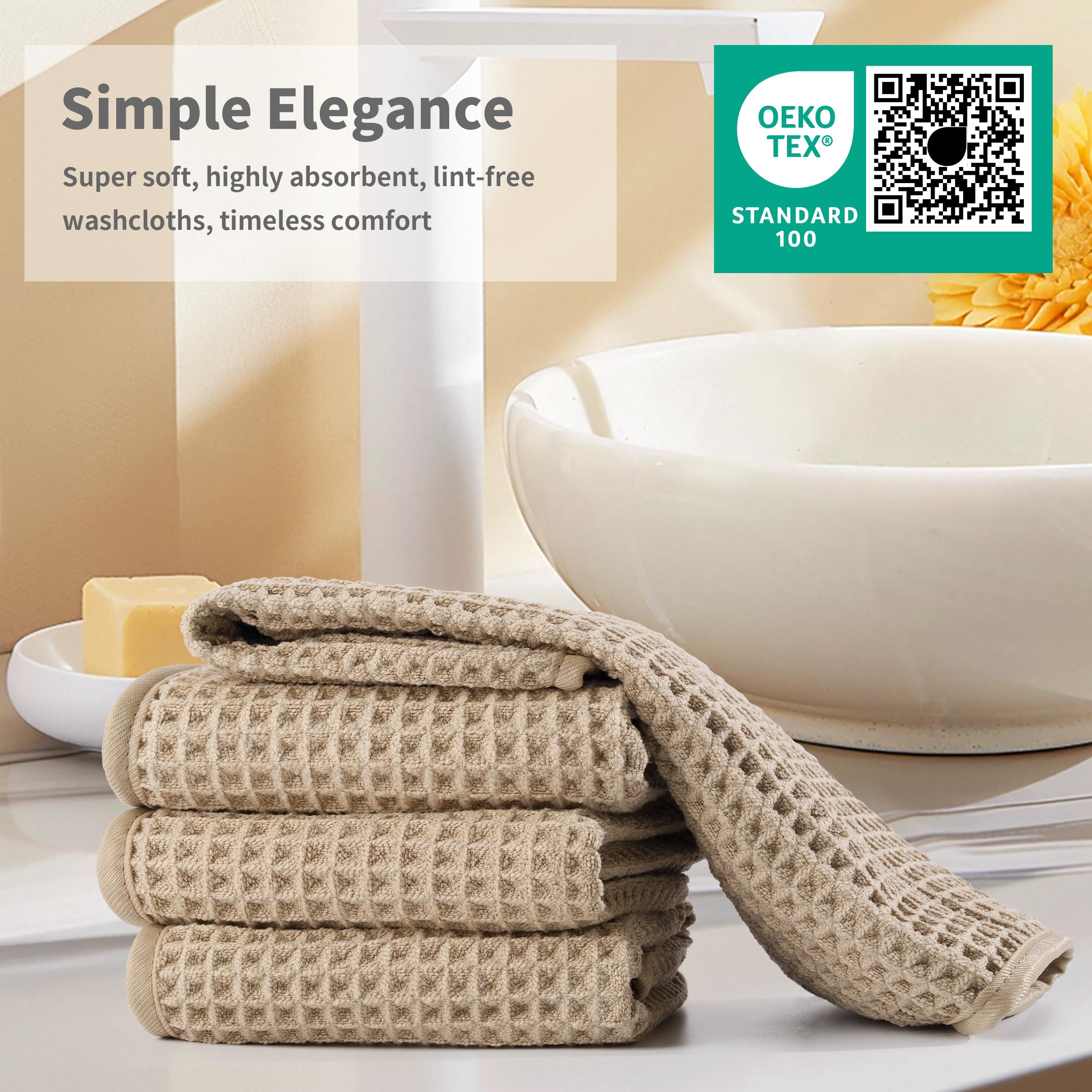 MICROFI towel absorbing water drop to demonstrate fast absorbency benefit