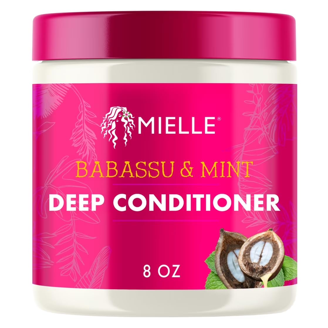 Mielle Organics front packaging showing product and brand benefits