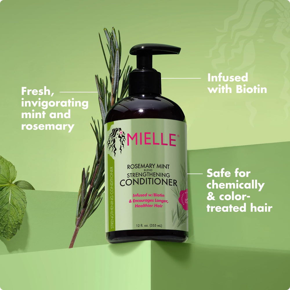 Mielle Organics being applied to wet hair in shower demonstrating detangling benefit