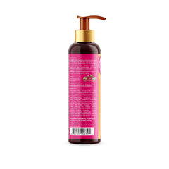 Mielle Organics being applied to Type 4 curls for gentler detangling