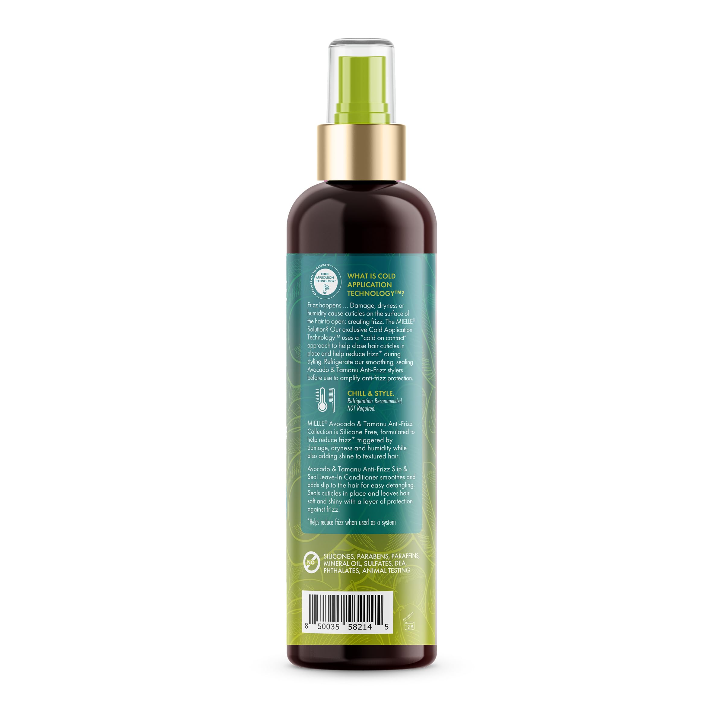 Mielle Organics with styling products showing how it fits in a hair routine