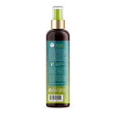 Mielle Organics with styling products showing how it fits in a hair routine