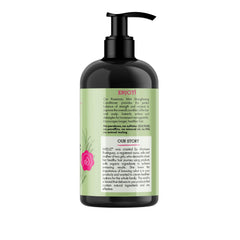 Mielle Organics after-detangling result displaying defined, manageable strands