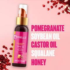 Mielle Organics used during blowout styling, protects and preserves softness