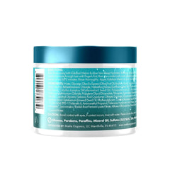 Mielle Organics jar on bathroom shelf showing everyday routine benefit