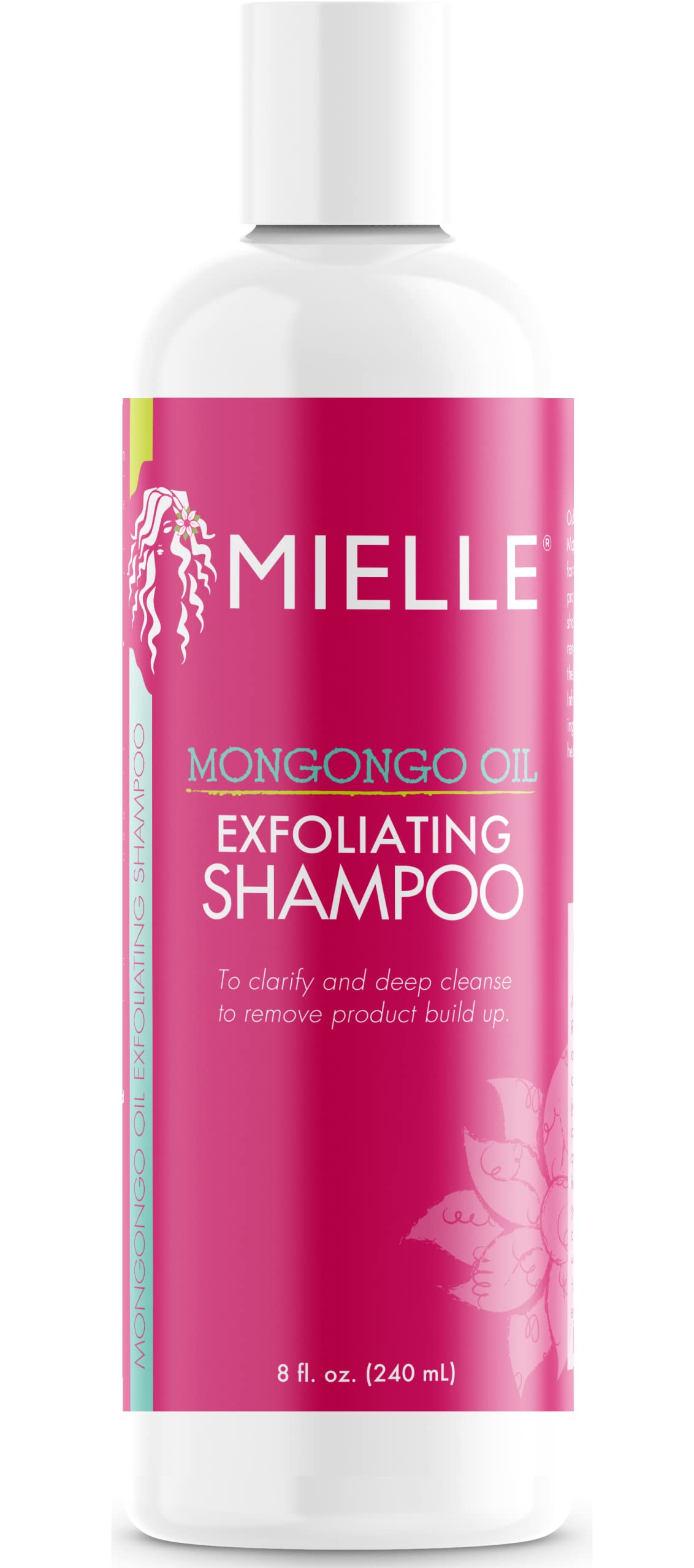 Mielle Organics front bottle view showing product and benefits