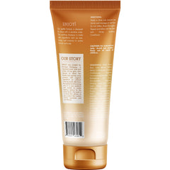 Mielle Organics label close-up highlighting soothing ingredients and purpose