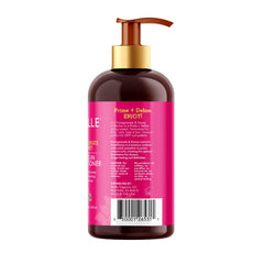 Mielle Organics on bathroom shelf styled with plants to show everyday routine use