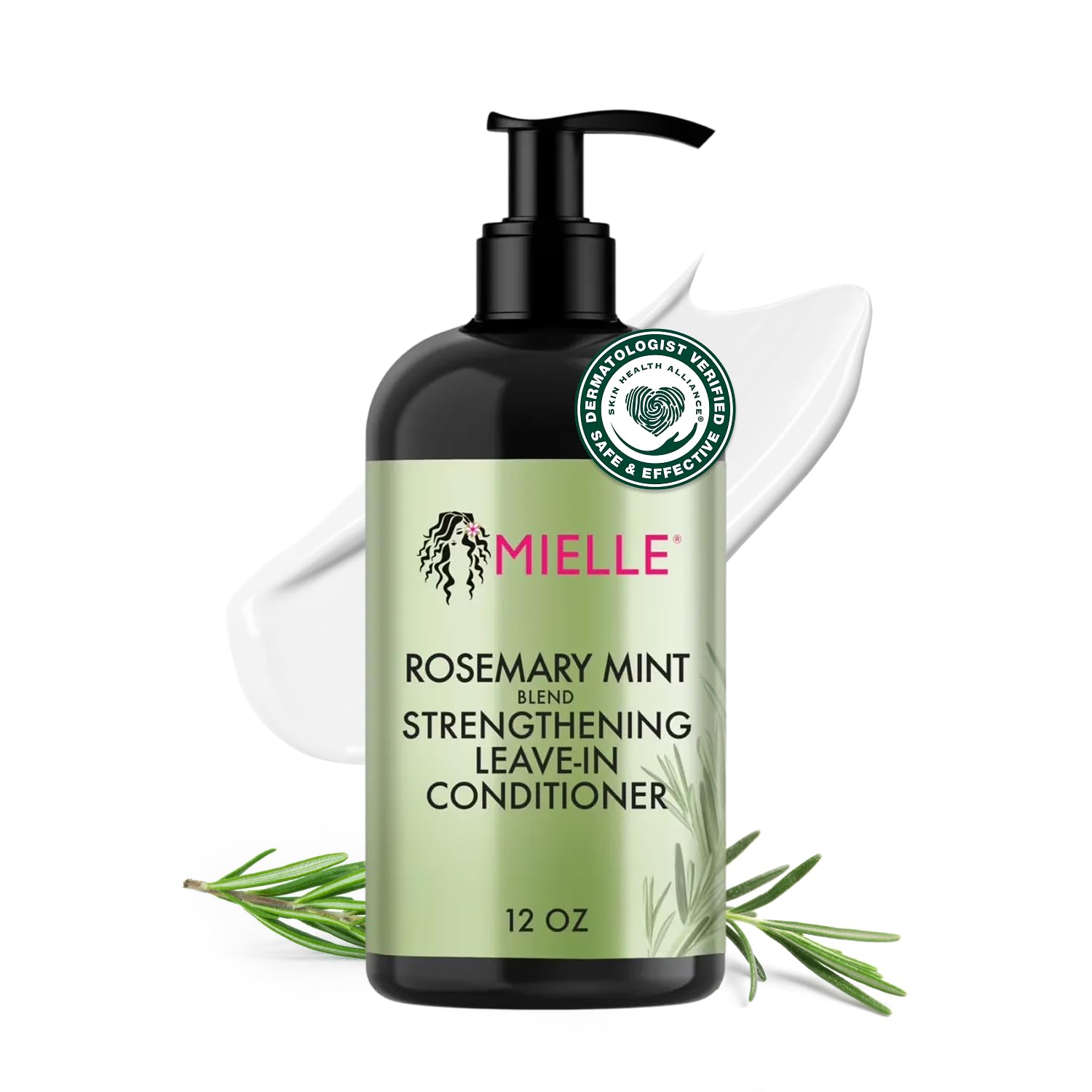 Mielle Organics front bottle showing label and size for easy identification