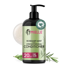 Mielle Organics front bottle showing brand and product for easy identification and benefit