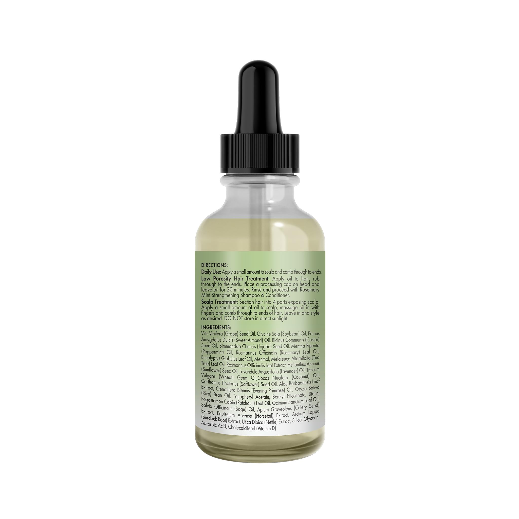 Mielle Organics close-up of oil texture highlighting lightweight, non-greasy absorption benefit