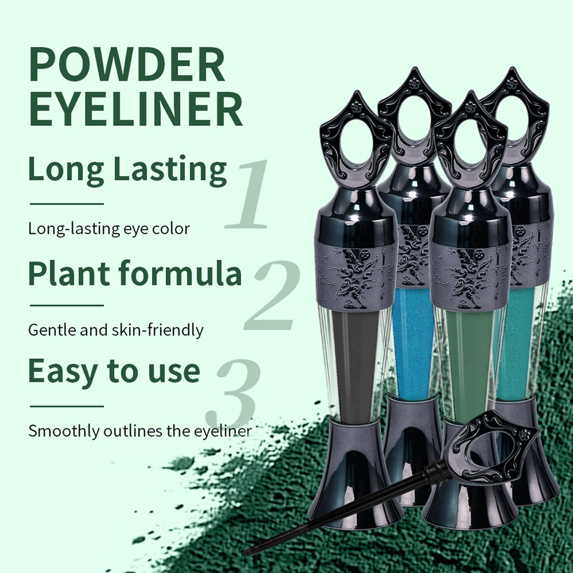 MIESCHER macro of fine powder particles showing even pigmentation benefit