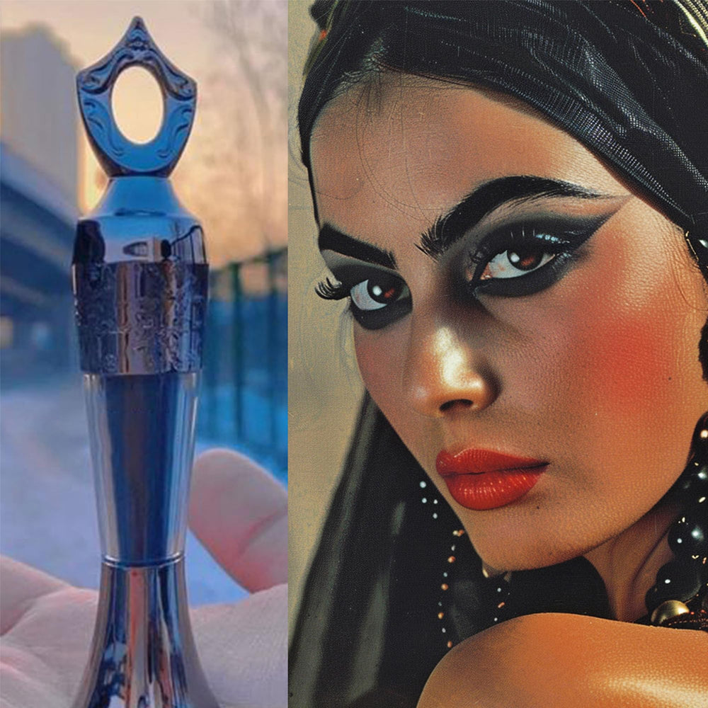 MIESCHER applied tightline on model eye for natural lash enhancement benefit