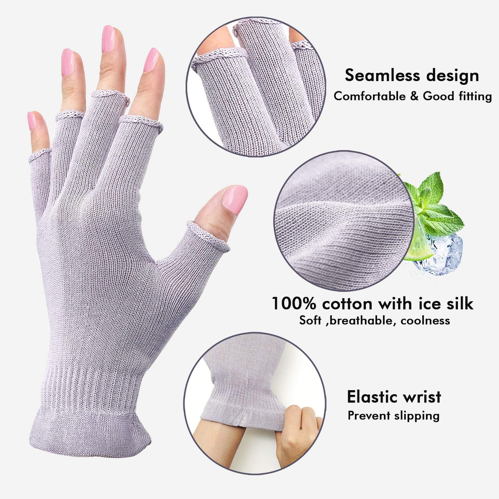 MIG4U close-up knit texture highlighting breathable cooling fabric