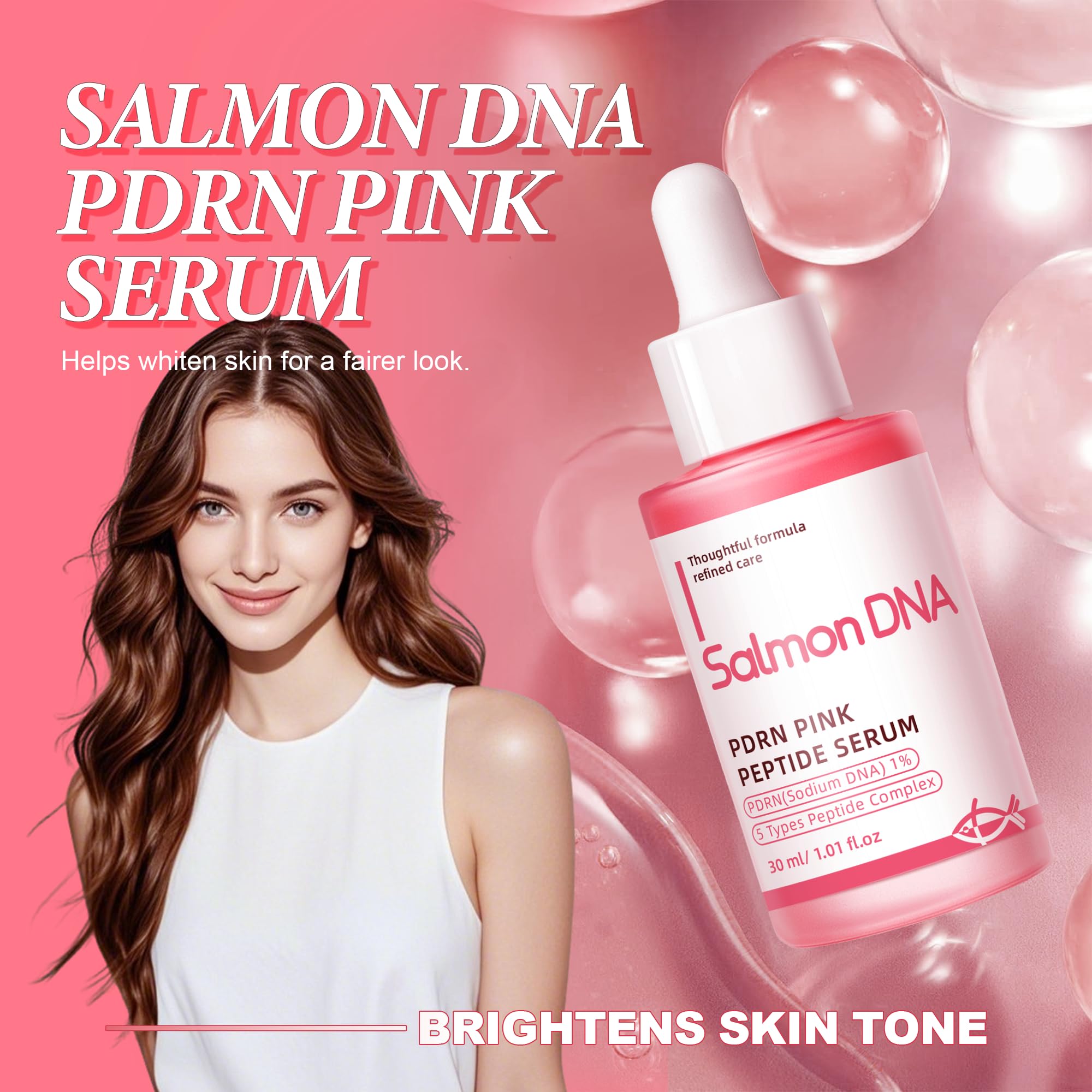 Mignor hand applying serum to skin, illustrating simple daily use benefit