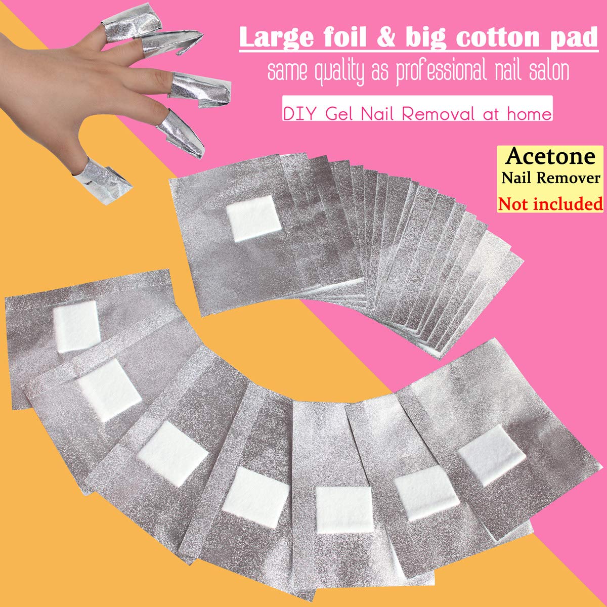 MIILYE close-up of pre-attached lint-free pad for fiber-free removal