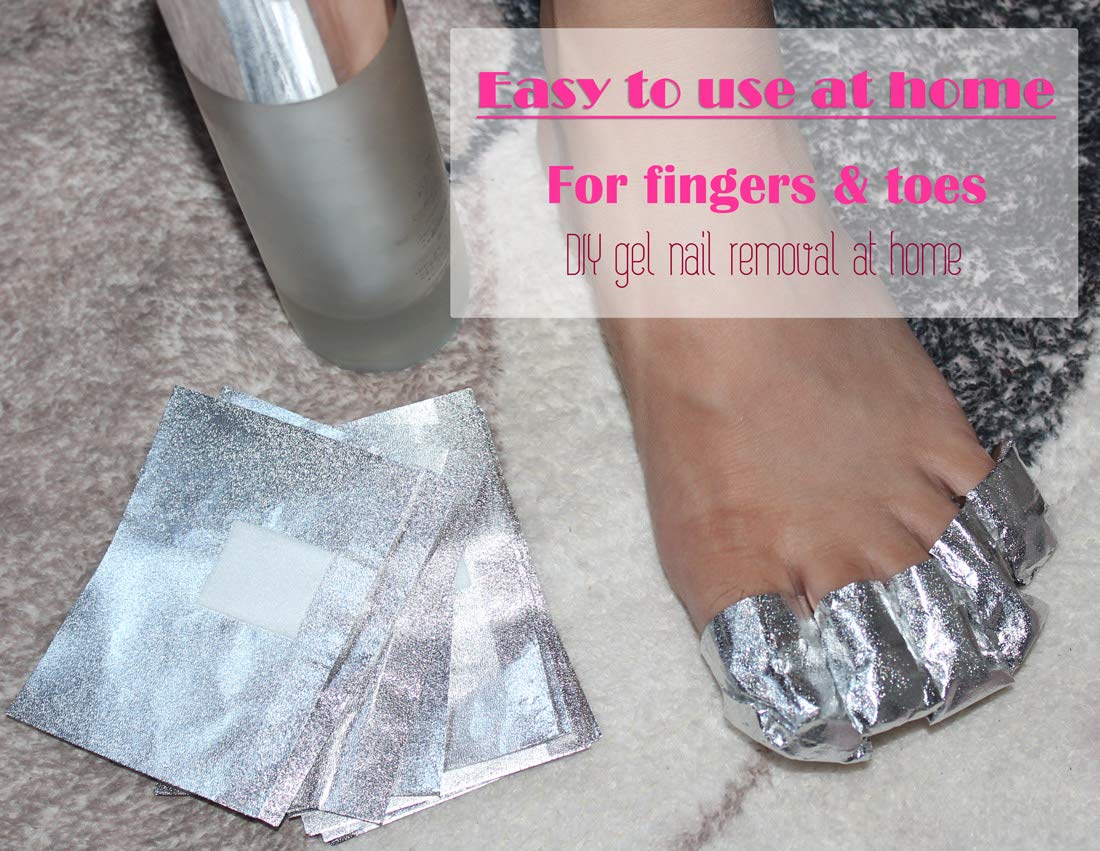 MIILYE toe application demonstrating safe soak-off and neat results