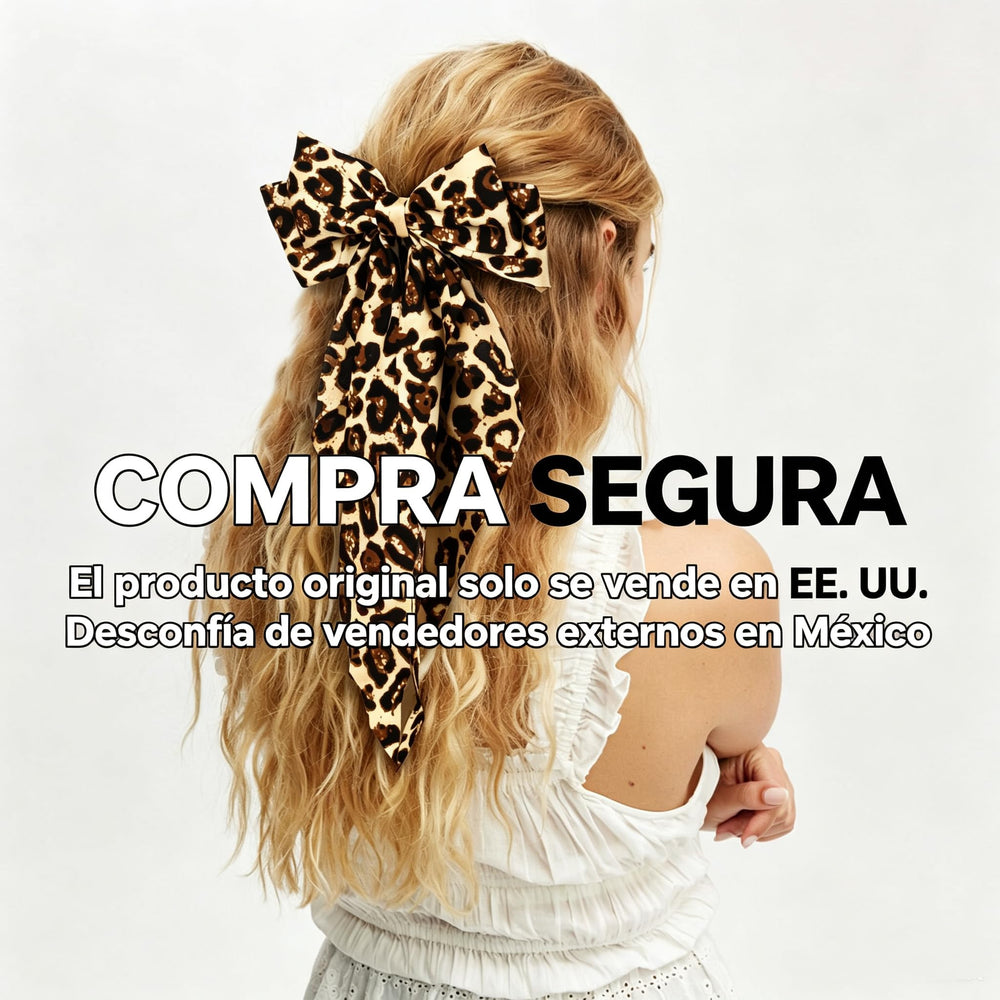 MIKONIKO model wearing bow in hair demonstrating elegant daily wear