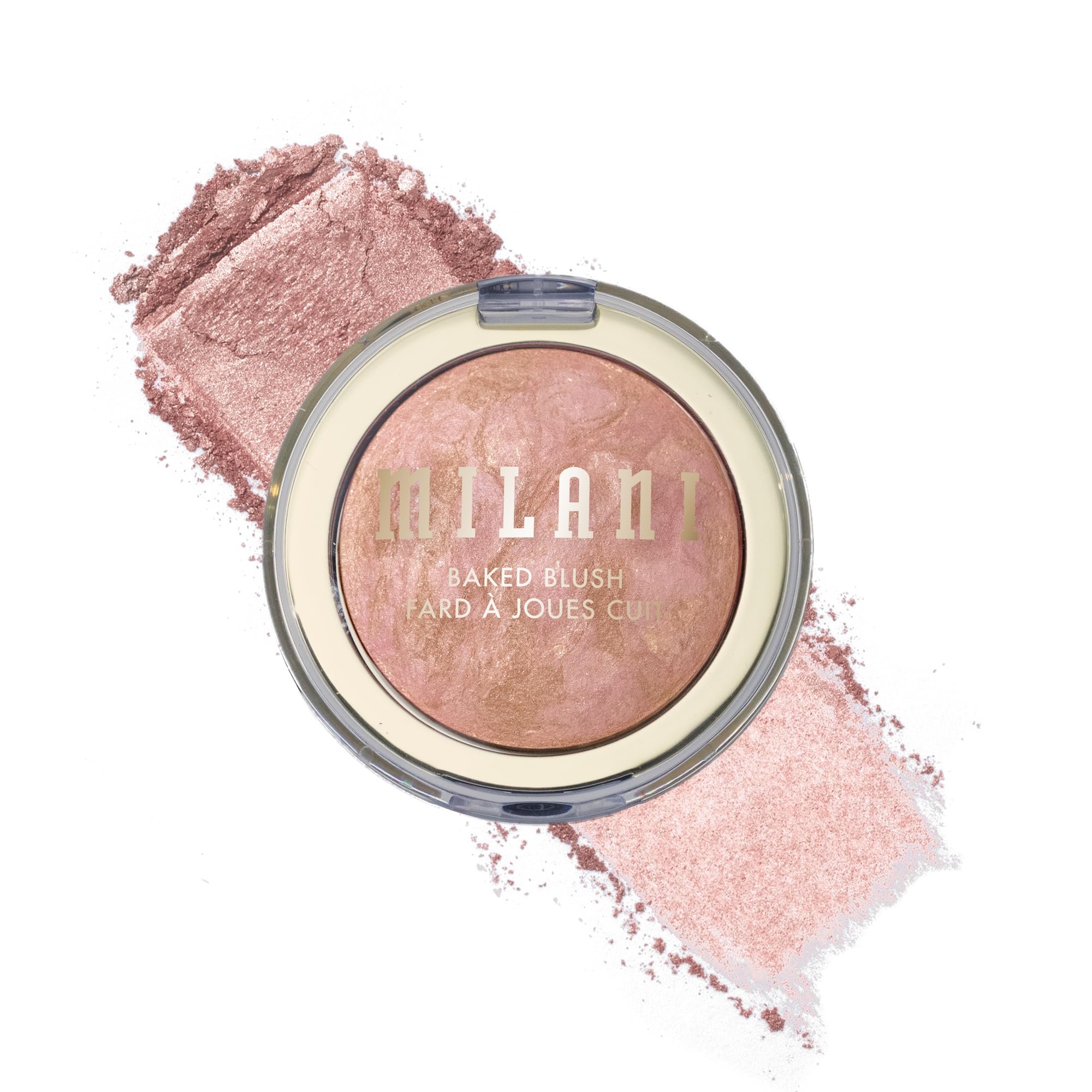 Milani front compact showing Berry Amore shade and compact design benefits