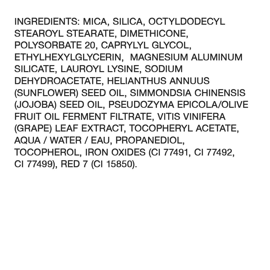 Milani packaging label close-up showing Made in Italy and talc-free clean ingredients