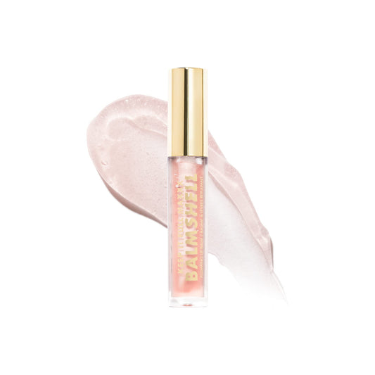 Milani front view of Balmshell lip plumper showing color and compact design for easy use