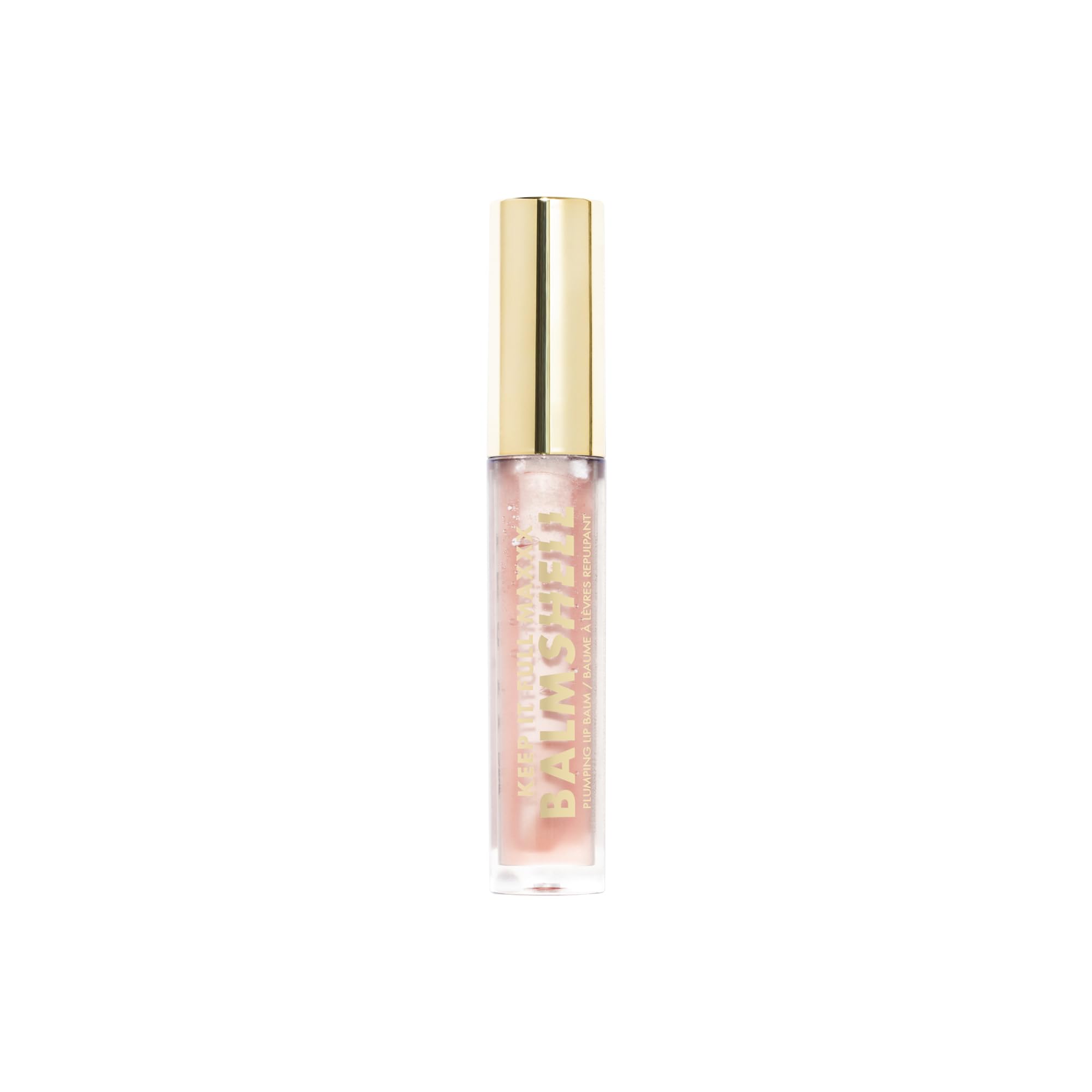 Milani packaging label detail showing PETA-certified cruelty-free mark and benefits