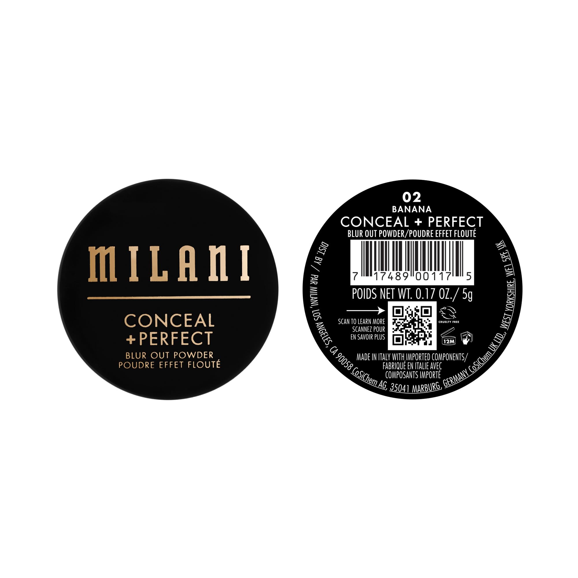 Milani powder inside a makeup bag in lifestyle scene showing everyday refresh benefit