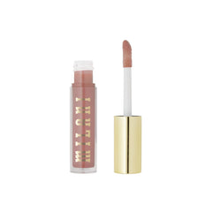 Milani before and after lips comparison showing fuller-looking, smoother lips benefit