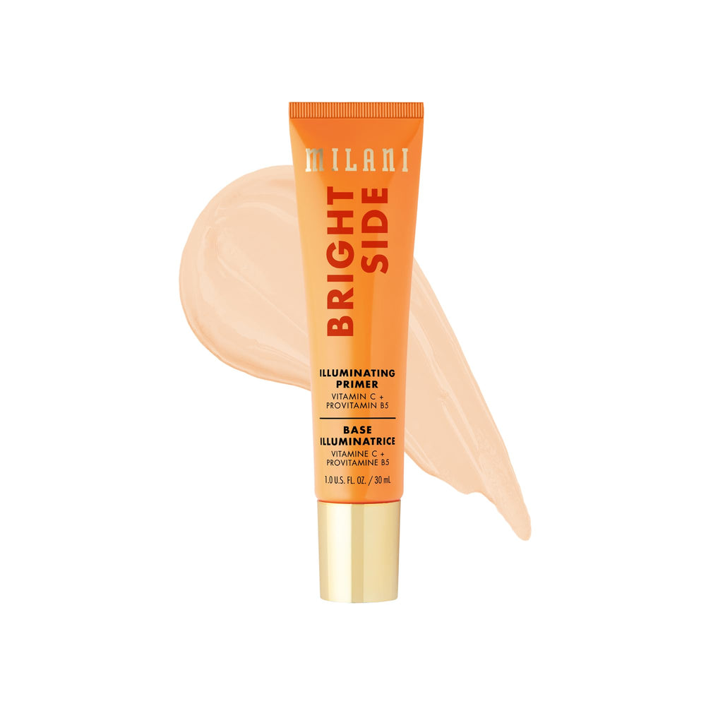 Milani Bright Side front packaging showing product and branding for glowing base
