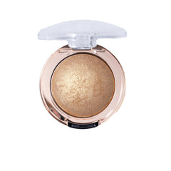Milani close-up texture of baked powder showing smooth blendability benefit