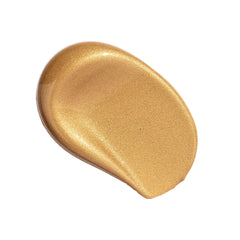 Swatches of Milani Light bronzing drops on skin illustrating buildable, natural warmth