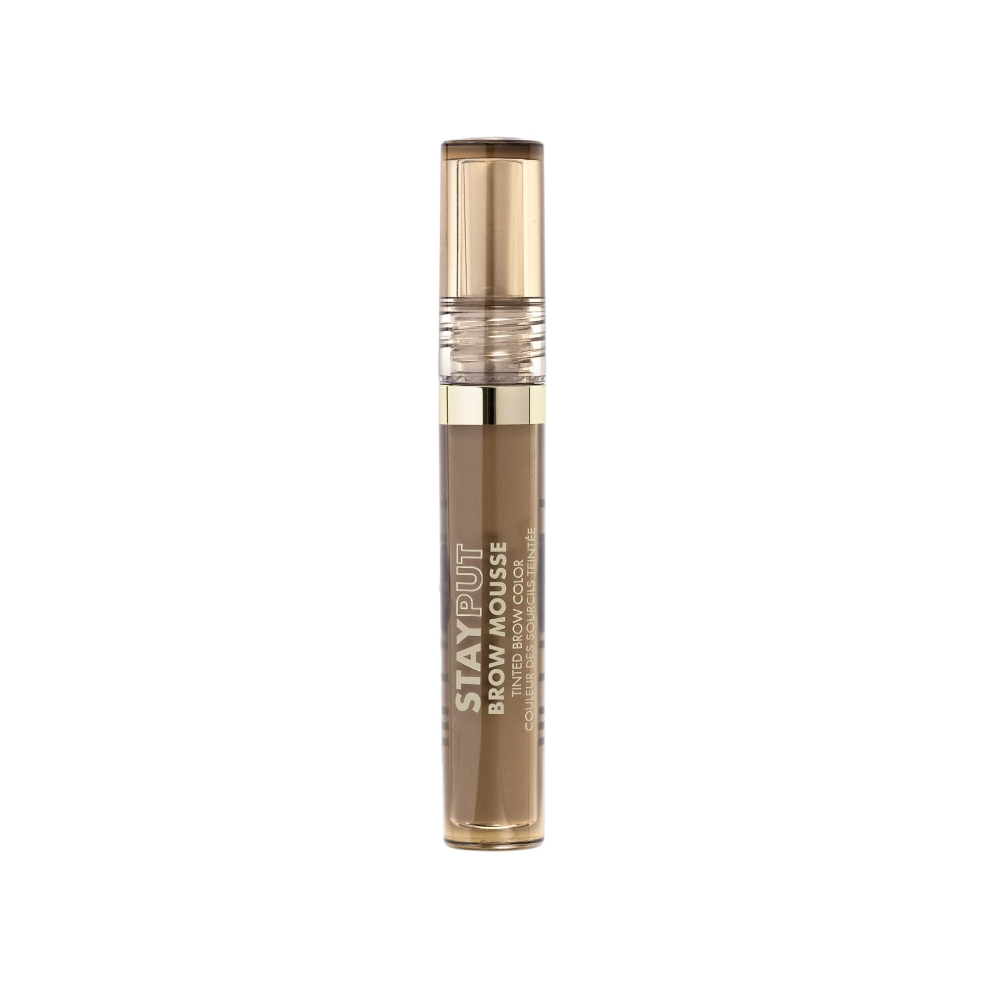 Milani Brow Mousse texture close-up revealing creamy mousse consistency for buildable coverage