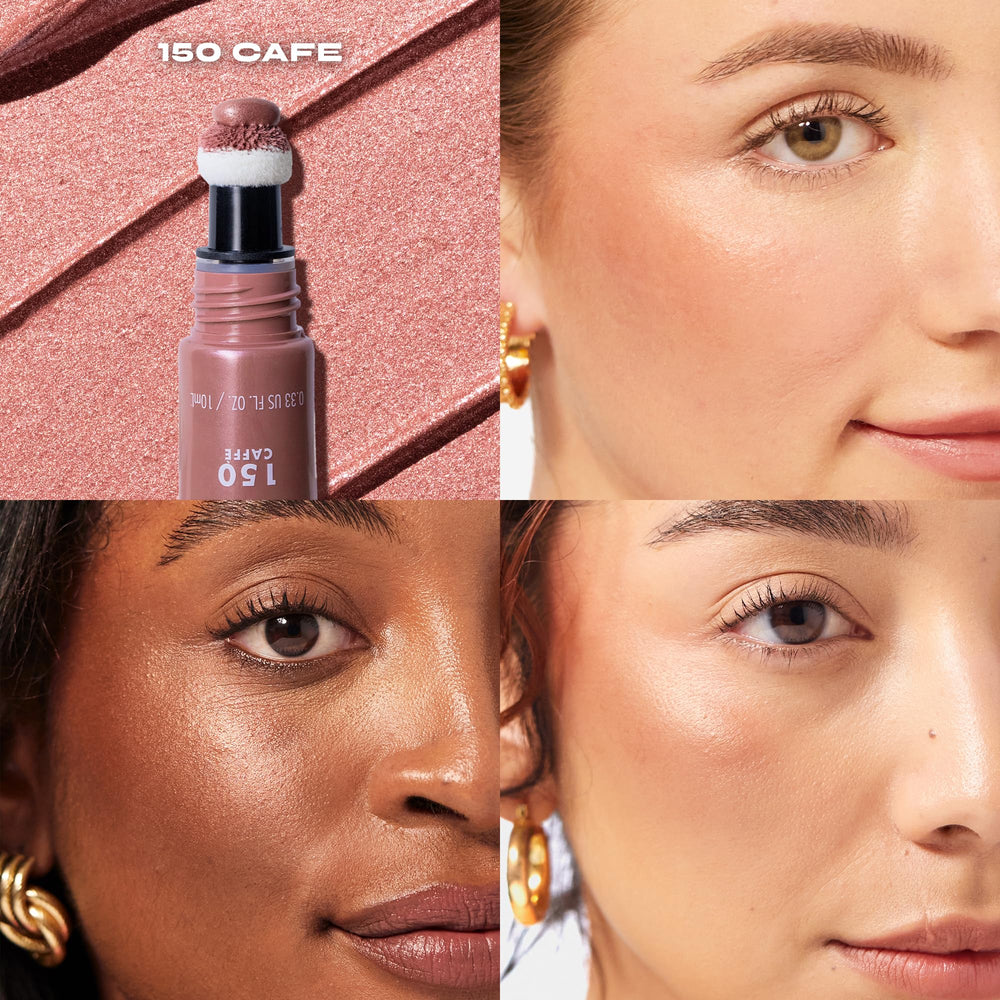 Milani Cheek Kiss cushion applicator close-up for precise, controlled placement