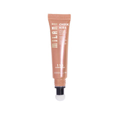 Milani Cheek Kiss applied on cheeks demonstrating radiant glow benefit