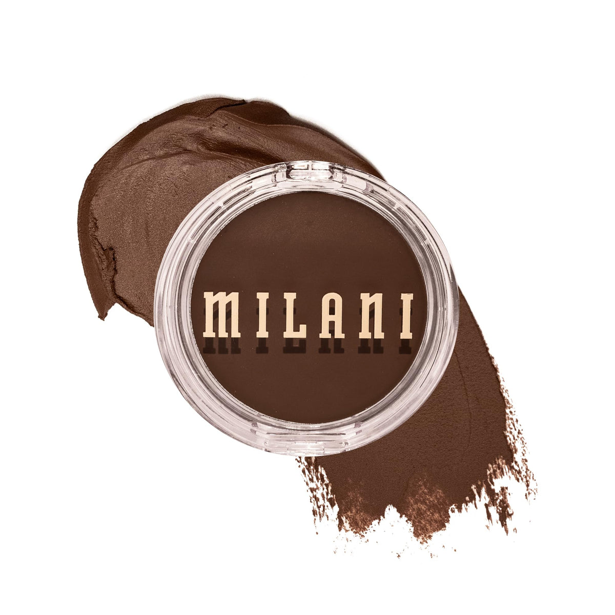 Milani front compact view showing product and compact for easy travel