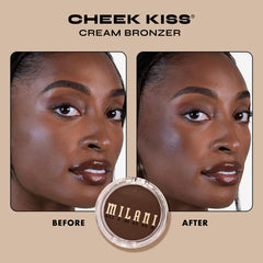 Milani close-up texture shot highlighting creamy blendability and smooth finish