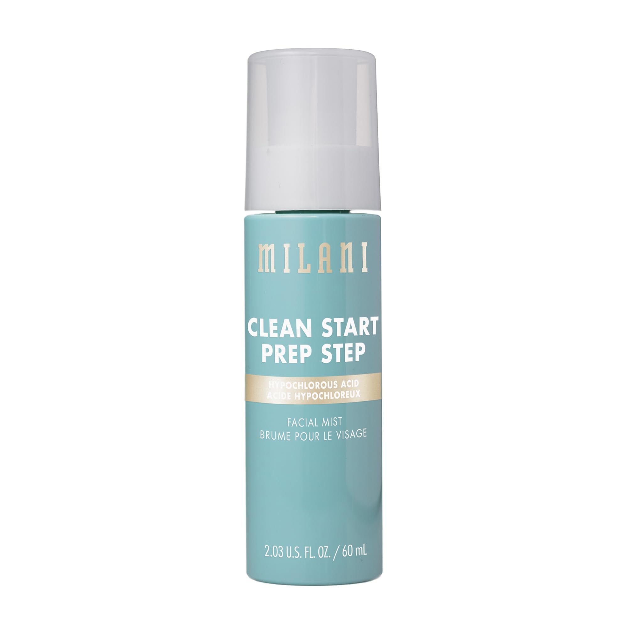 Milani front packaging shows product and calming benefits