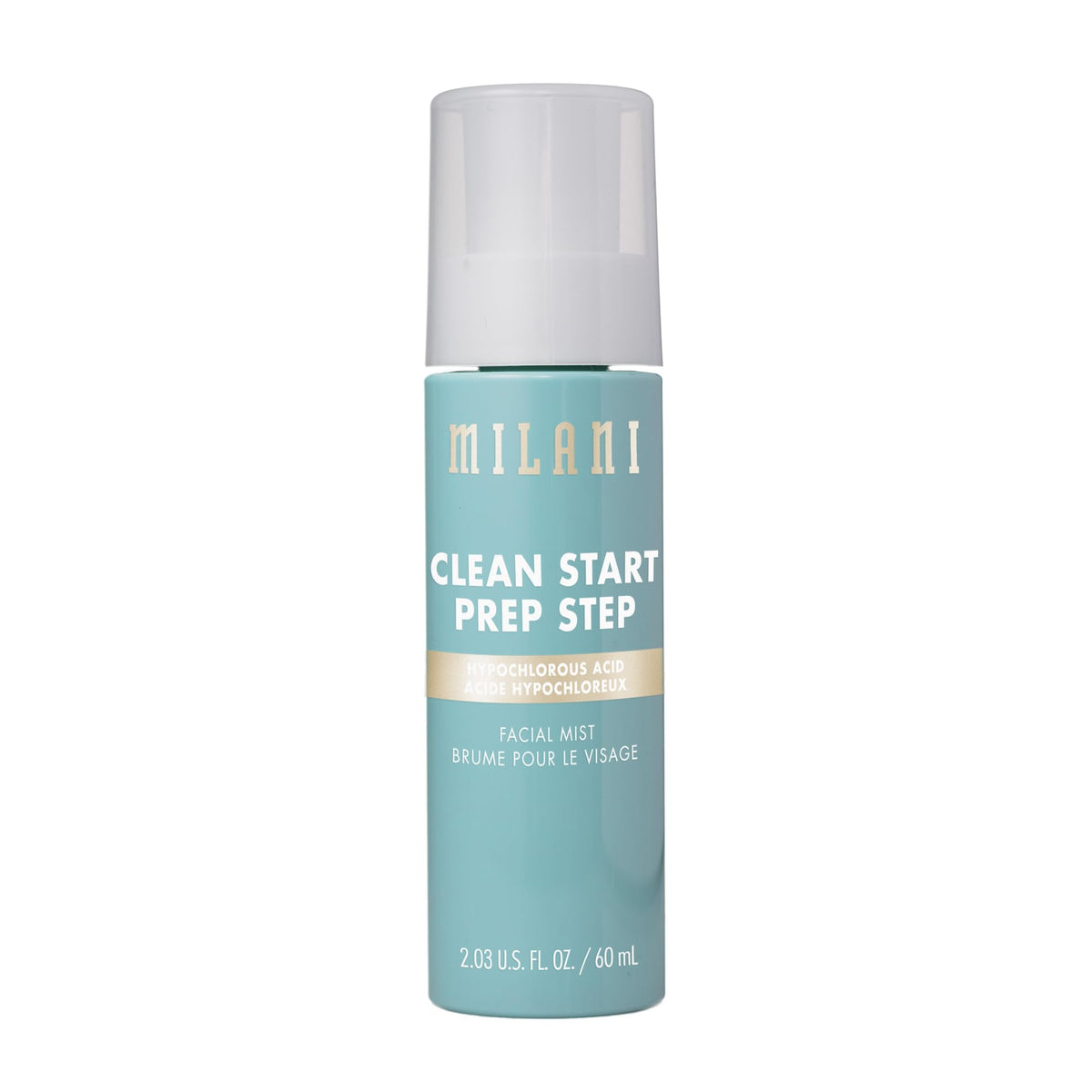Milani front packaging shows product and calming benefits