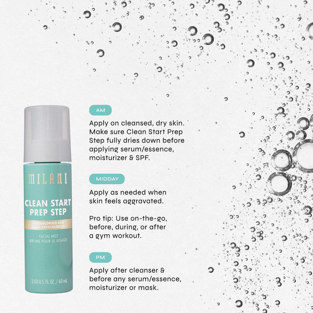 Milani drop of product texture highlights gentle hydrating feel