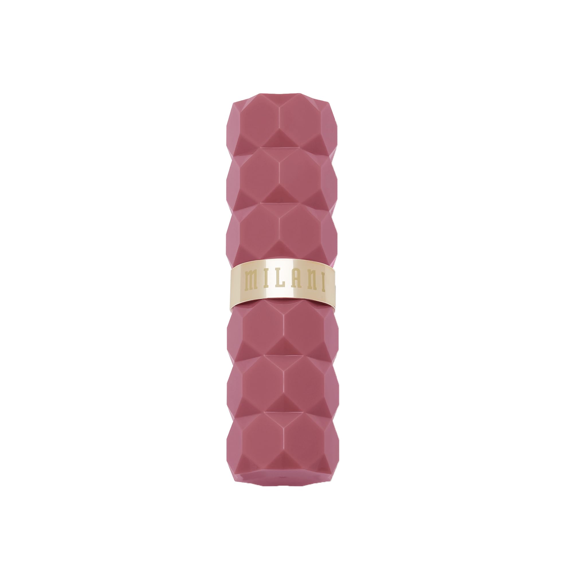 Milani closeup on lips highlighting smooth velvet matte finish