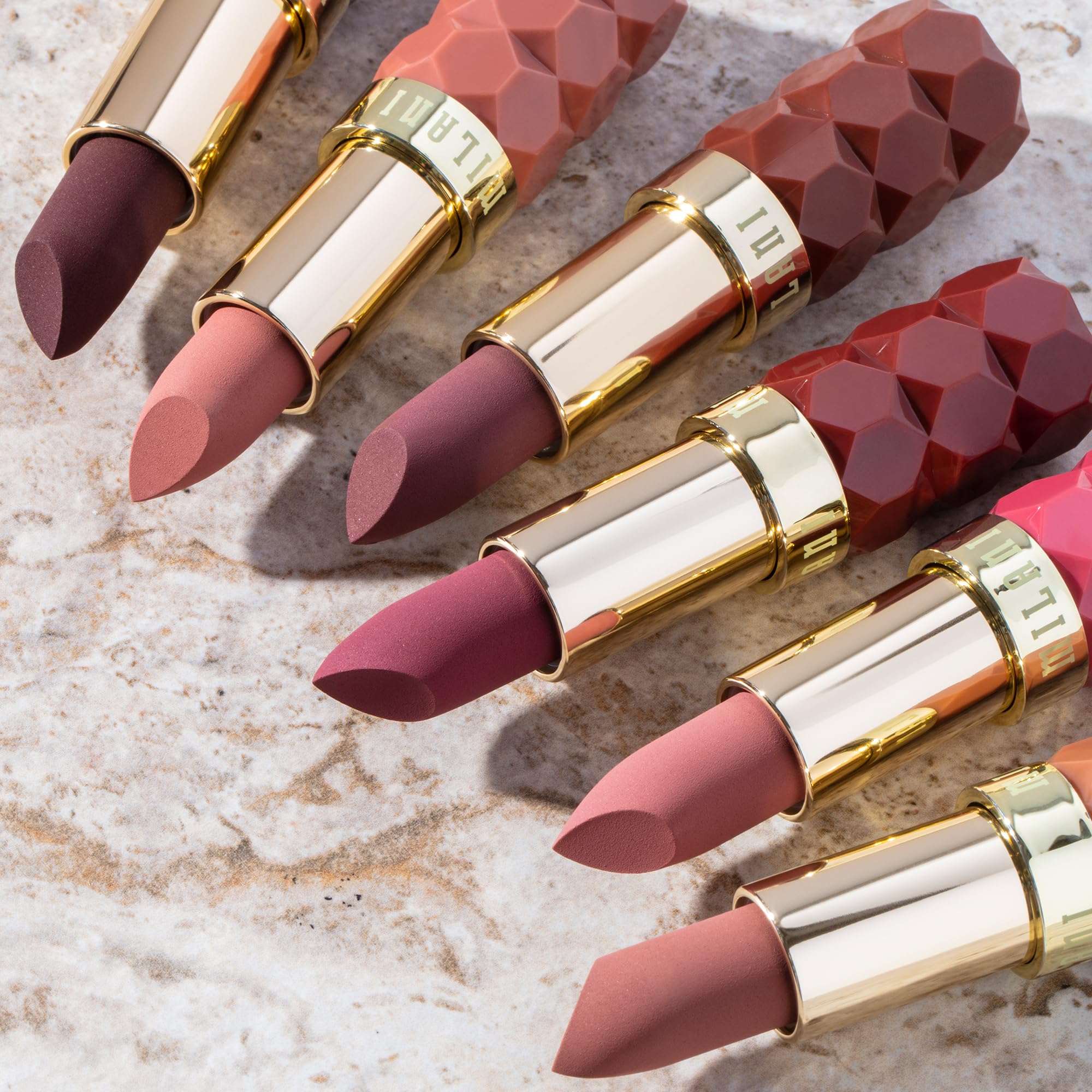 Milani packaging label shot highlighting product details and ethical benefits