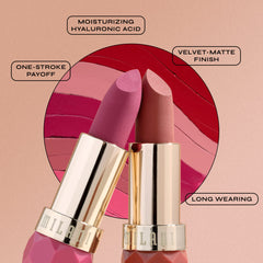 Milani Color Fetish creamy texture close-up with hyaluronic benefit visible