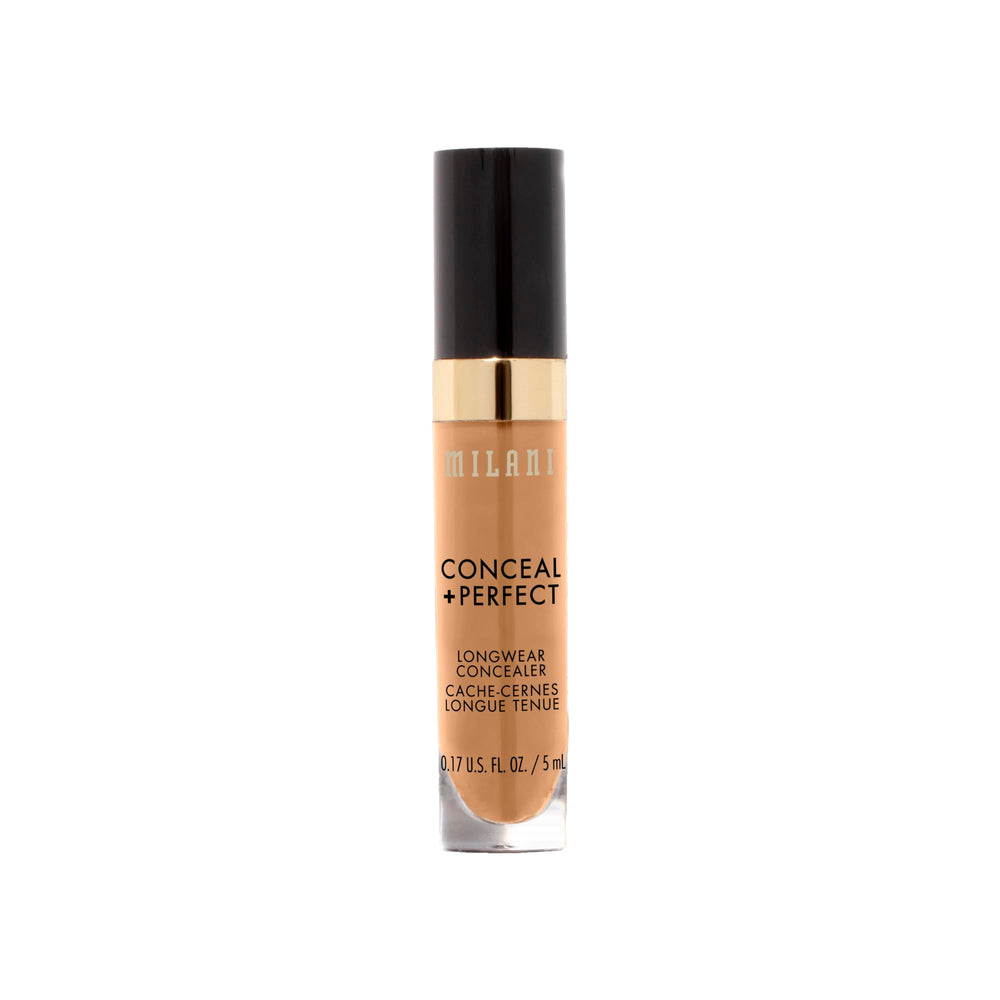 Milani lifestyle shot of model applying concealer for quick touch-ups