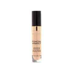 Milani concealer next to coin showing compact size and travel-friendly benefit