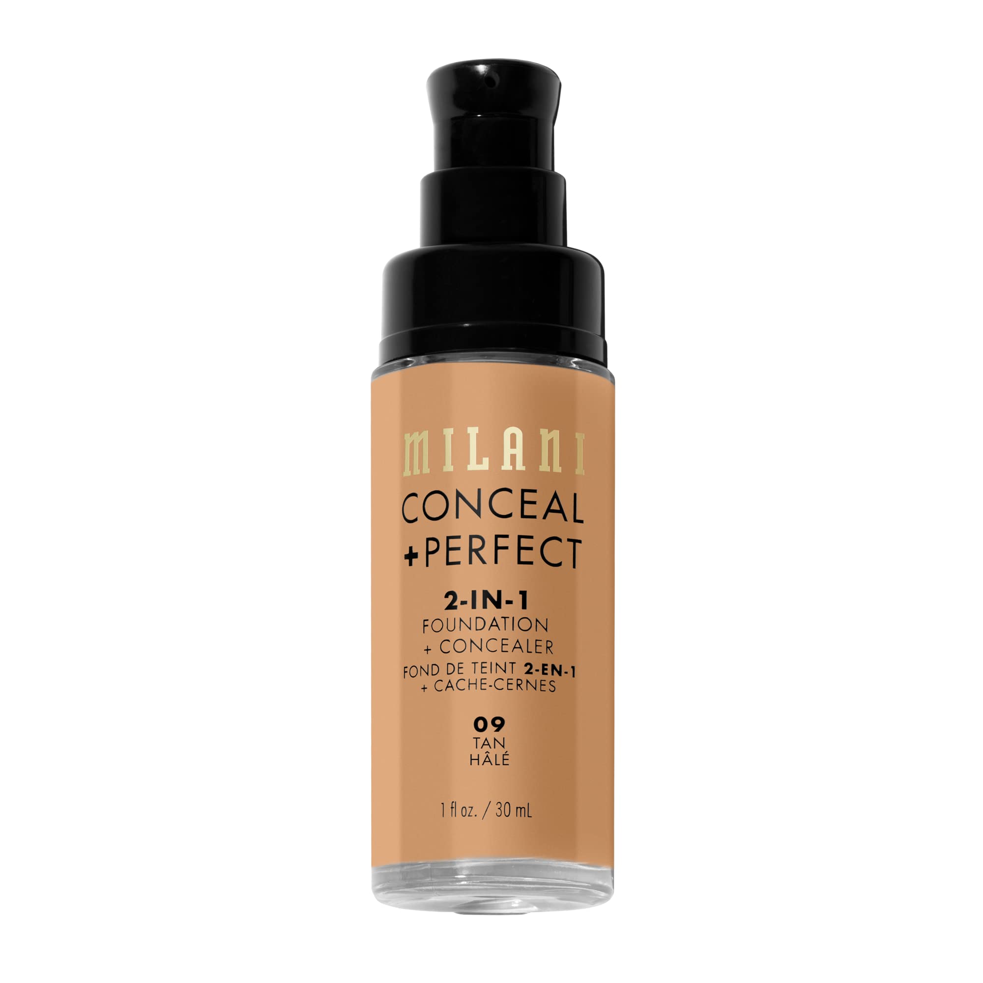 Milani creamy texture close-up showing blendable finish and full-coverage payoff