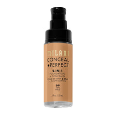 Milani creamy texture close-up showing blendable finish and full-coverage payoff