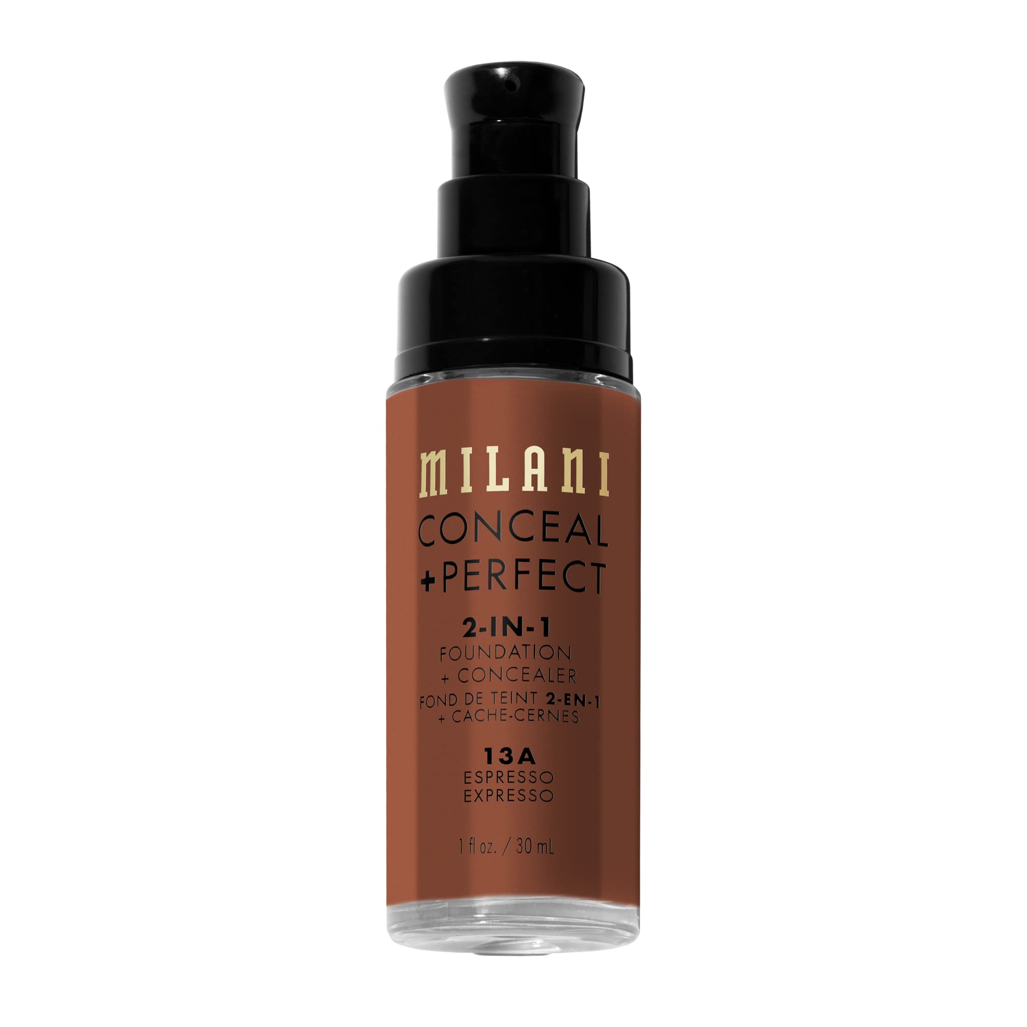 Milani texture swipe of creamy formula demonstrating blendability benefit