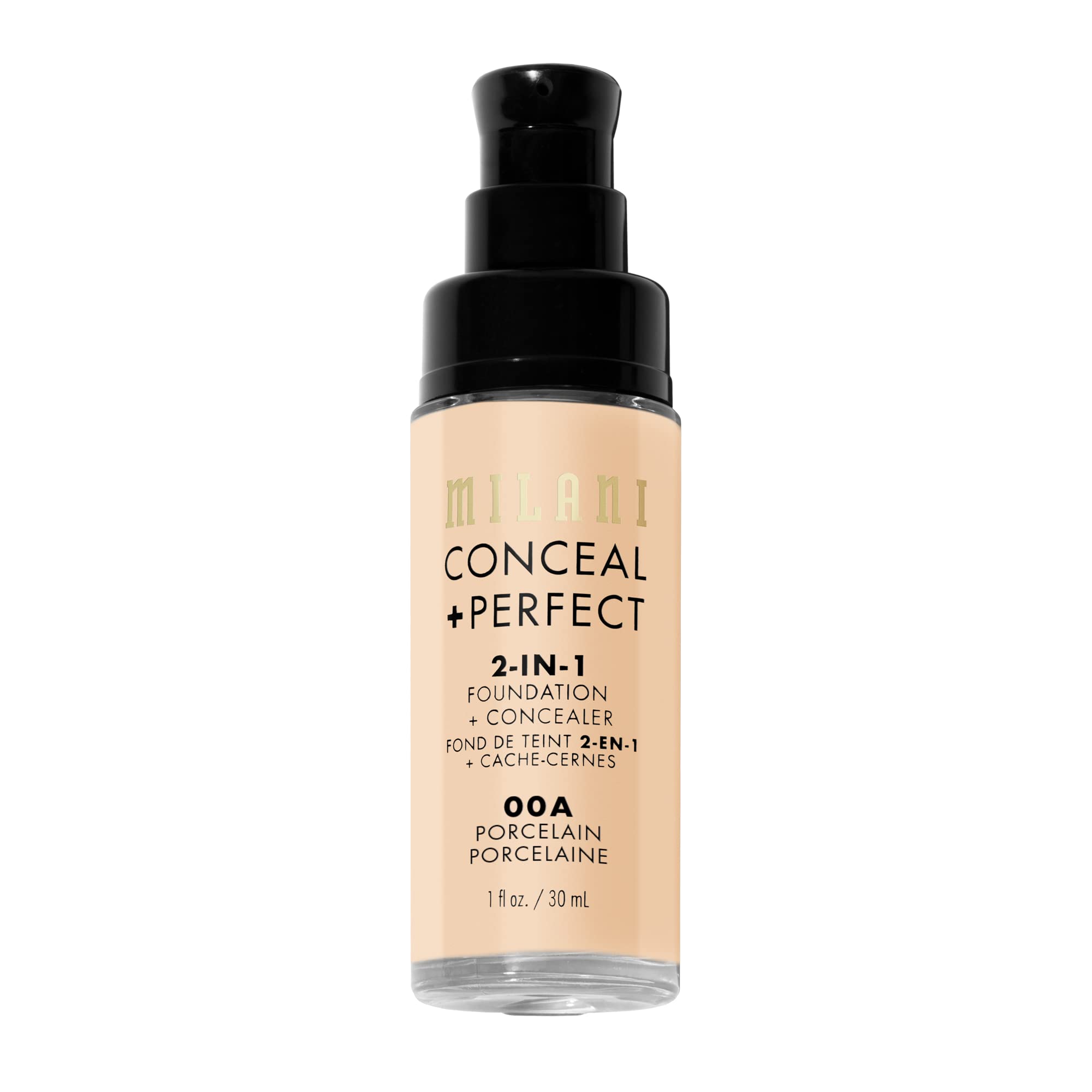 Milani creamy texture swirl showing smooth blendability for seamless finish